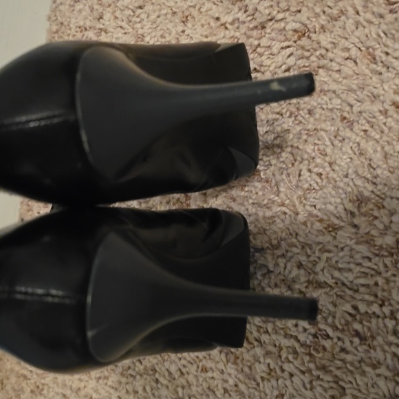 Vintage Nine West Peep Toe Heels Size 8.5 (07gw1) - Picture 6 of 13